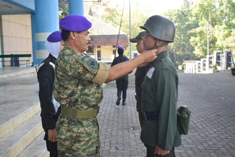 8 Calon Anggota Menwa Yon XI/UPI/RP Ikuti Upacara Pembukaan Pradiklatsarmil Angkatan 51