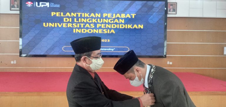 Awal Tahun, Rektor UPI Lantik 13 Pejabat Baru