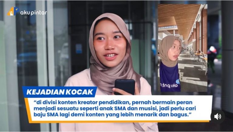 Nelis : Manfaat MBKM MSIB, menambah pengalaman, mengasah skill, menambah relasi dan terampil berkomunikasi