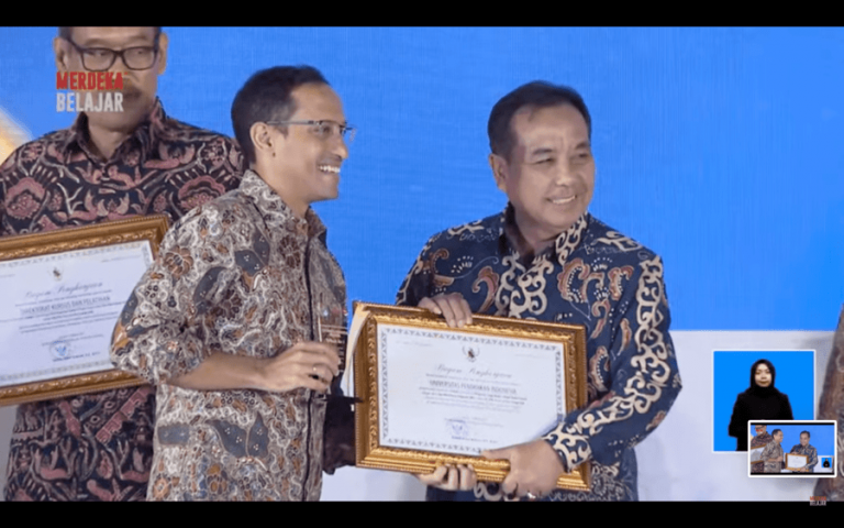 UPI Raih Penghargaan Terbaik Pertama dengan Predikat Kinerja Anggaran Terbaik Tahun 2022 dari Mendikbudristek RI 