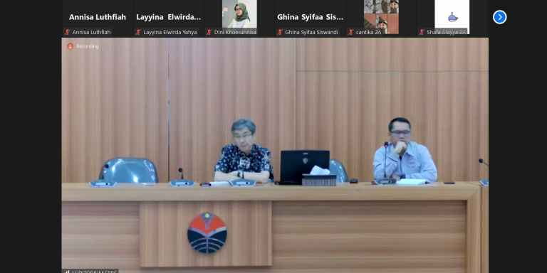 MIKIHIRO MORIYAMA: GURU BESAR UNIVERSITAS NAZAN JEPANG JADI PEMATERI PADA KULIAH UMUM YANG DISELENGGARAKAN OLEH DEPDIKSATRASIA