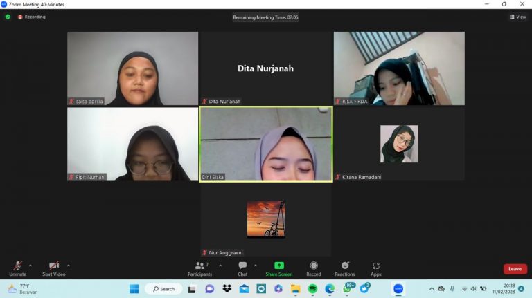 Dini Siska Rachmawati : Berperan Sebagai Divisi Social Media PT. Care Indonesia Program MBKM MSIB