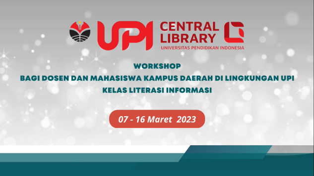 UPI Library Kembali Road Show Kelas Literasi  ke Kampus Daerah