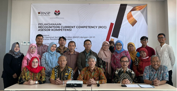 RCC (RECOGNITION CURRENT COMPETENCY) BAGI ASESOR LSP P1 UNIVERSITAS PENDIDIKAN INDONESIA 