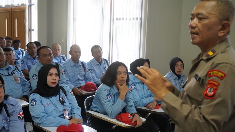 62 Anggota Pamdal K3 UPI Ikut Sosialisasi Pengelolaan Kamtibmas