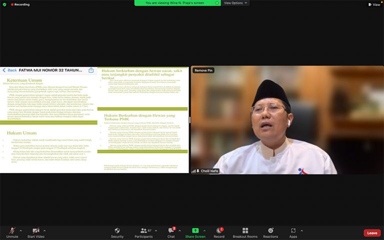 Seminar Idul Adha 1444 Hijriah/2023 : Keutamaan Qurban untuk Menyikapi Ujian dan Memelihara Fitrah Keimanan