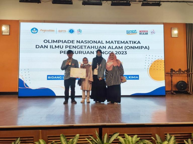 Mahasiswa UPI Raih Medali Perunggu dalam Bidang Biologi pada OnMIPA 2023