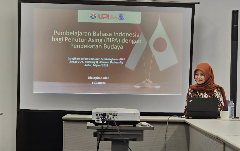Guru Besar FPBS UPI Jadi Visiting Lecturer di Nanzan University, Jepang