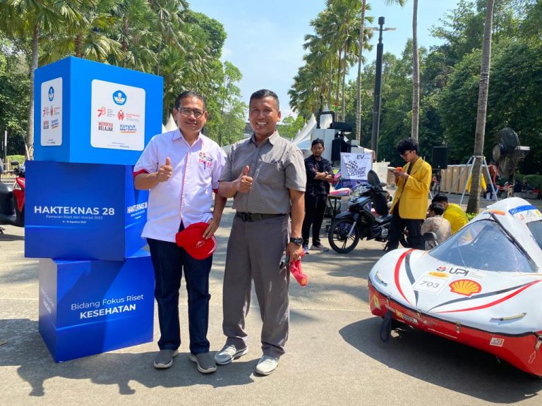 Dosen FPTK UPI, Sriyono dan Timnya Pamerkan 5 Karya Inovasi Hasil Riset di Hakteknas Ke-28