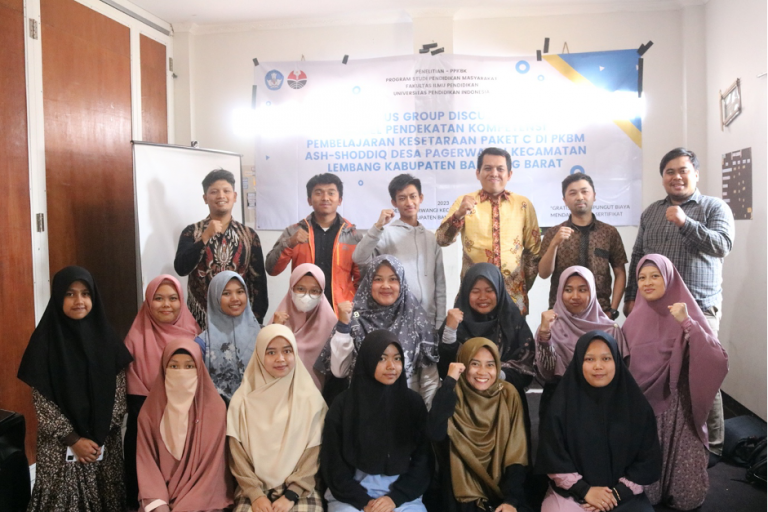 Prodi Pendidikan Masyarakat FIP UPI Sukses Gelar Focus Group Discussion : Model Pendekatan Kompetensi Pembelajaran Kesetaraan Paket C