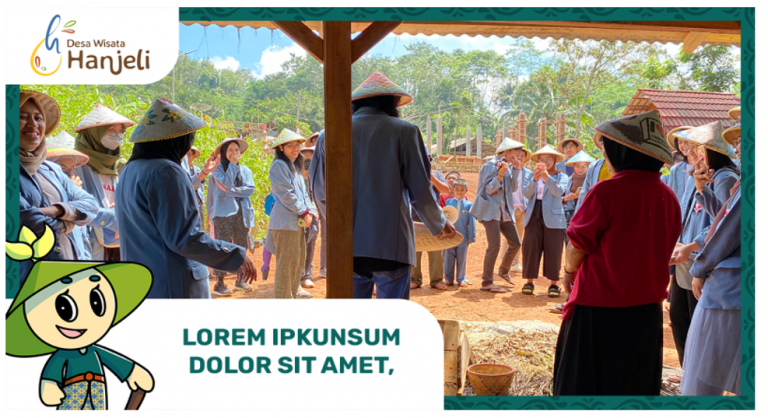 Luncurkan Desain Branding Desa Wisata Hanjeli,  Prodi Desain Komunikasi Visual Sukses Gelar Pengabdian Kepada Masyarakat Berbasis Kebutuhan dan Potensi Masyarakat