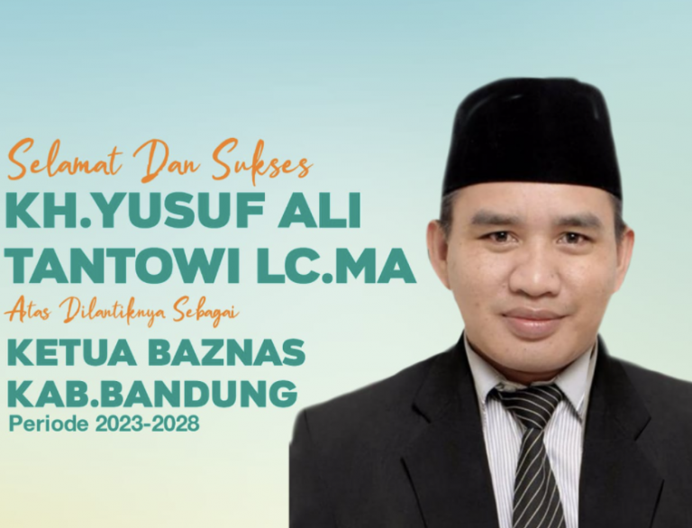 Dosen Program Studi Pendidikan Bahasa Arab FPBS, Dilantik Sebagai Ketua BAZNAS Kab. Bandung