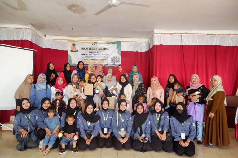 Mahasiswa Keperawatan UPI Sukses Selenggarakan Lomba Balita Sehat se-Desa Margamukti