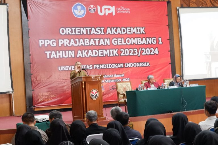 Prof. Syihabuddin: Luruskan Niat Melalui Orientasi Akademik PPG Prajabatan Gelombang 1 TA 2023/2024