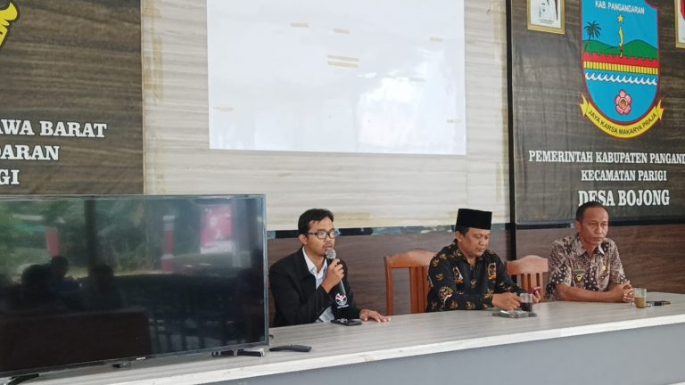 Tim PPK Ormawa Racana Kampus UPI di Tasikmalaya Gelar FGD Inovasi Pojok Literasi Terpadu di Desa Bojong Kabupaten Pangandaran