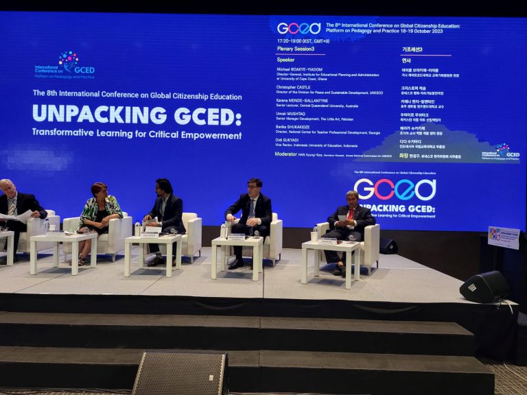 Prof. Dr. Didi Sukyadi, M.A Bahas Transformative Learning Melalui Pembelajaran Berbasis Projek Pada Konferensi Internasional Global Citizenships Education APCEIU UNESCO 