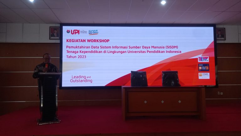 Biro SDM UPI Selenggarakan Workshop Pemutakhiran Data Sistem Informasi SDM Tenaga Kependidikan UPI