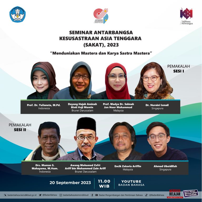 Prof. Dr. Yulianeta, M.Pd. Terlibat dalam Seminar Internasional Kesusastraan Asia Tenggara dan Sidang ke-27 MASTERA