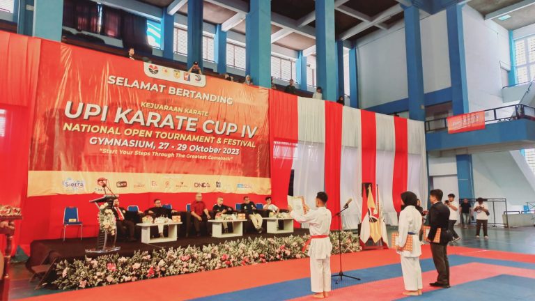 UKM Karate UPI Sukses Selenggarakan Kejuaraan Nasional Karate dan Festival UPI CUP IV Tahun 2023