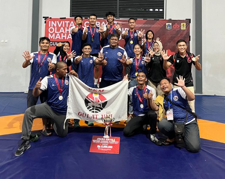 Hebat, UKM Gulat UPI Raih Prestasi Juara Umum Ke-2 Kejurnas Gulat Mahasiswa serta tingkatkan Capaian IKU UPI Bidang Mahasiswa Meraih Prestasi