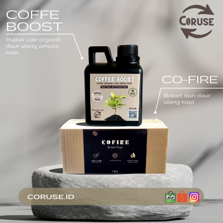 Coruse Goes to Bali for KMI Awards 2023! Inovasi Pengolahan Limbah Ampas Kopi menjadi Pupuk Organik Cair dan Briket karya Mahasiswa UPI akan Mengikuti KMI Expo XIV