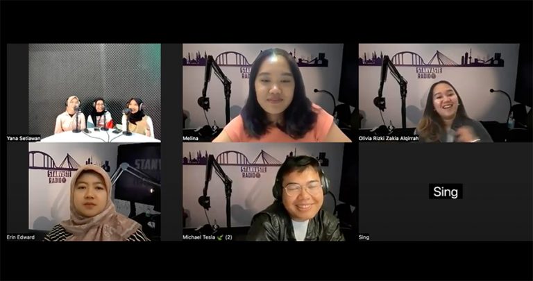 Radio UPI  dan Stanvaste Radio Bahas Sistem dan Pendidikan di Spanyol dalam Siaran Radio