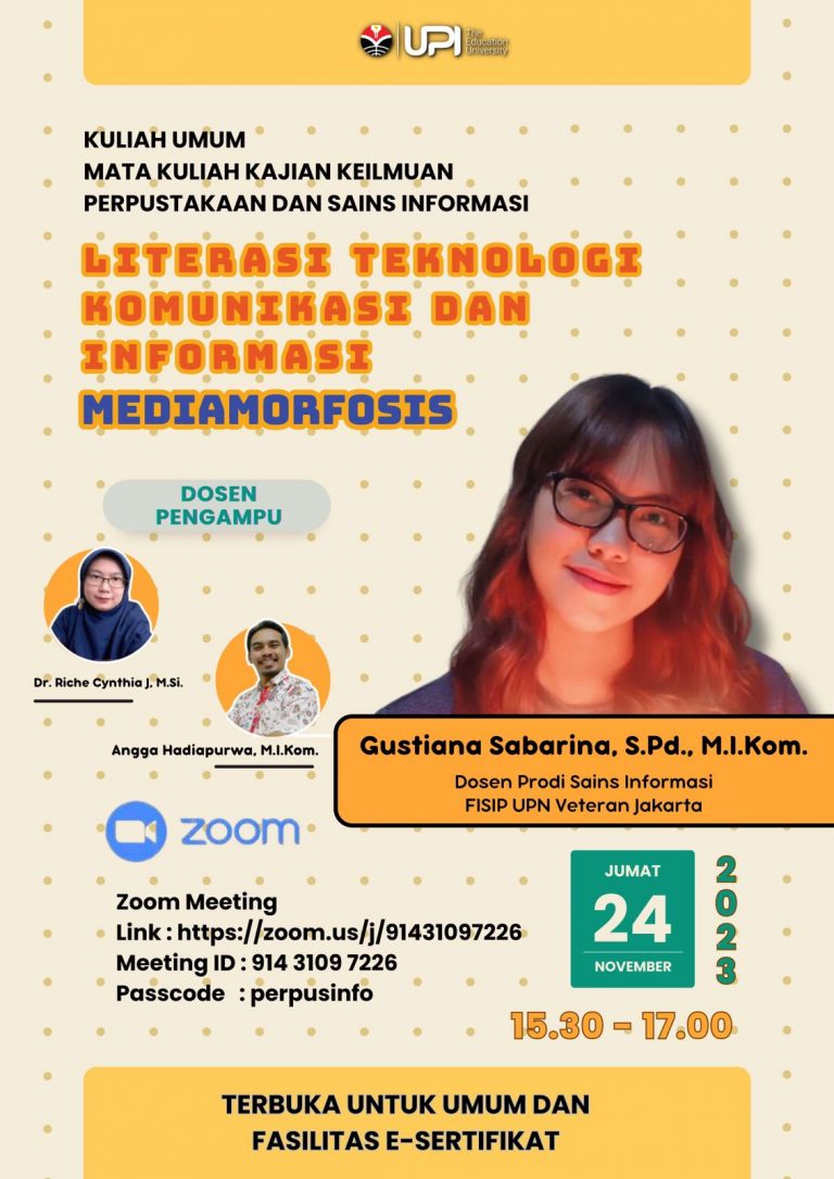 Literasi Teknologi Komunikasi dan Informasi: MEDIAMORFOSIS