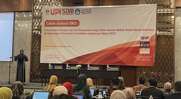 Biro SDM UPI Gelar Penyamaan Persepsi dan Uji Kompetensi bagi Calon Asesor BKD Nasional di Lingkungan UPI Tahun 2023