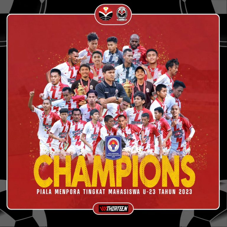 UPI Raih Juara dalam Piala Menpora 2023 Tingkat Mahasiswa U-23
