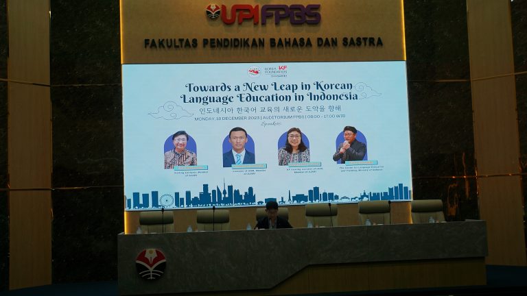 Prodi Pendidikan Bahasa Korea FPBS UPI Jadi Tuan Rumah Penyelenggaraan The 4th KF-AJARI Seminar