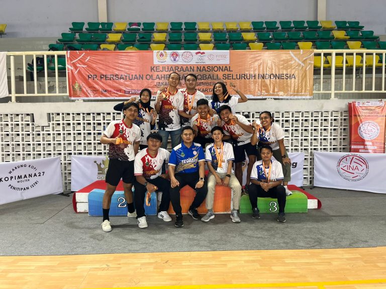 UPI Raih Prestasi Membanggakan di Kejurnas Teqball 2023