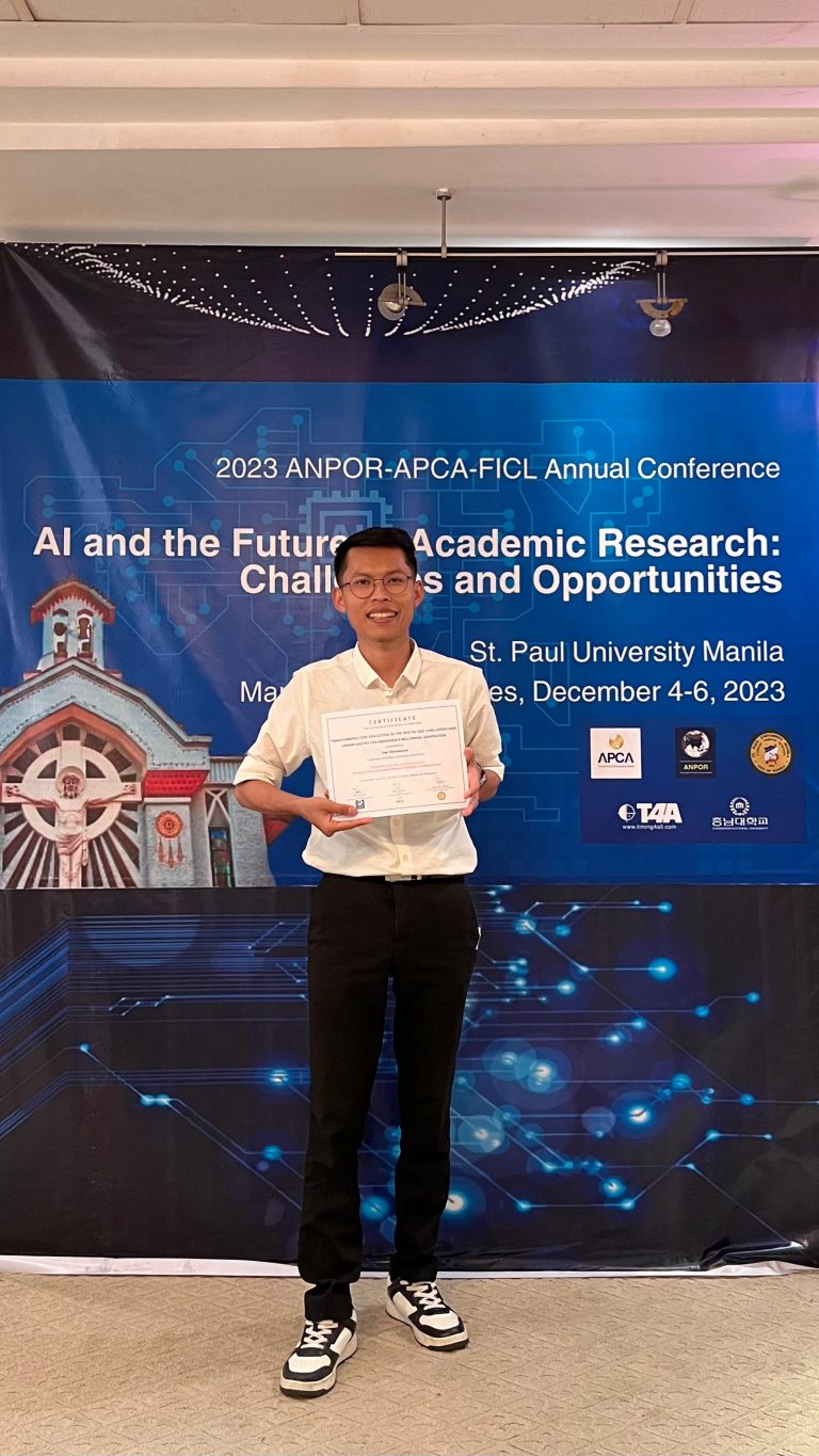 Ikuti Konferensi Internasional di Filipina, Mahasiswa LPDP UPI Raih Penghargaan “Best Paper Awards”