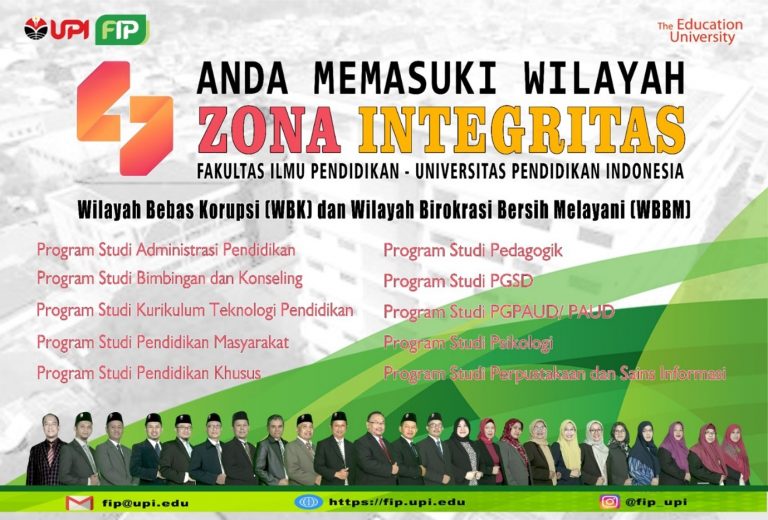 Deklarasi ZI WBK WBBM di Lingkungan FIP UPI