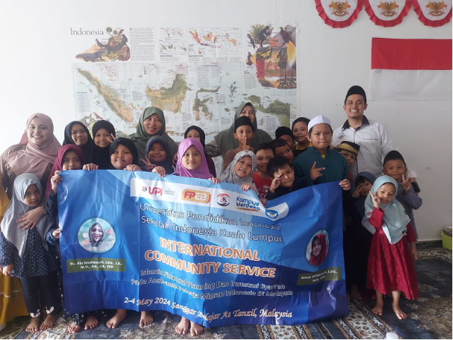 International Community Service: Islamic Financial Planning dan Investasi Syari’ah pada Anak-anak Pekerja Migran Indonesia di Malaysia