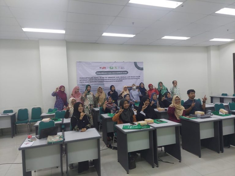 Prodi Pendidikan Khusus UPI Menyelenggarakan Pelatihan dan Pendampingan Model In-On-In terhadap Guru SLB dalam Mengimplementasikan Pendidikan Kesehatan Reproduksi dan Seksualitas di Kota Bandung