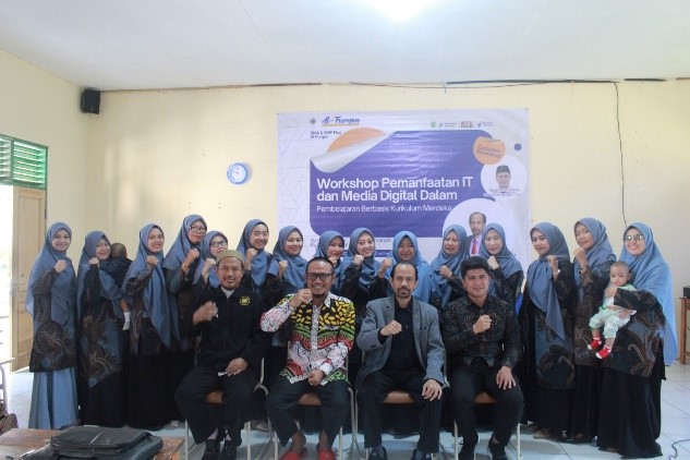 Robotik UPI Cibiru melalui DCIRV Menyambangi Pesantren Mbs Al-Furqon