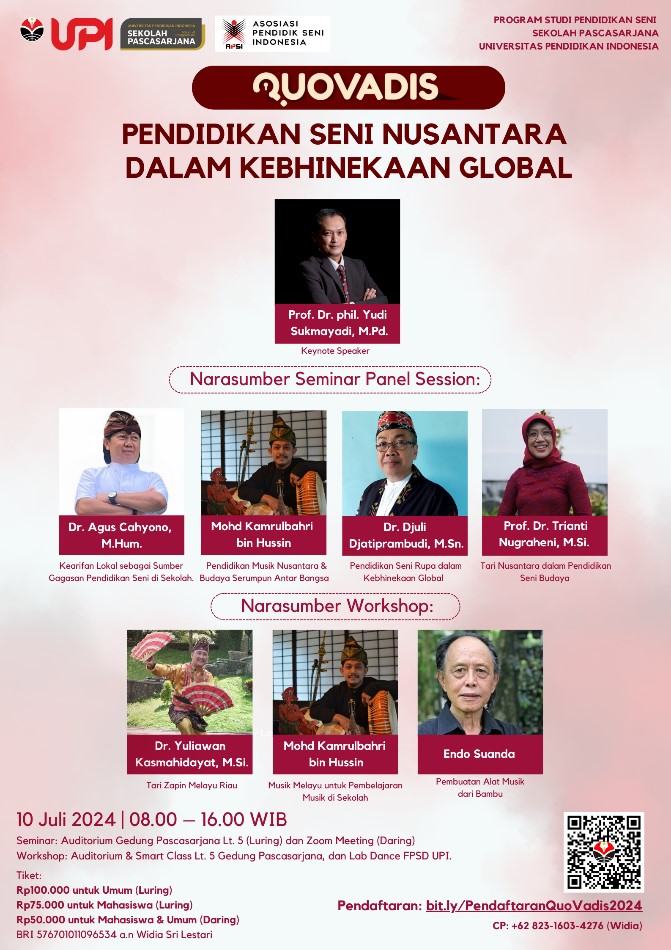 Program Studi Pendidikan Seni UPI Selenggarakan Quovadis XIX