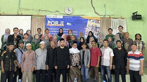 Tim PPK Ormawa BAQI UPI Tasikmalaya 2024 Melaksanakan Opening dan Sosialiasasi Program PORJI di Desa Kamulyan
