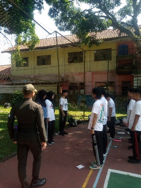 Resimen Mahasiswa Mahawarman Batalyon XI UPI Melaksanakan Pelatihan Membangun Efektifitas Kerja Komisi Kedisiplinan UPI di Tasikmalaya