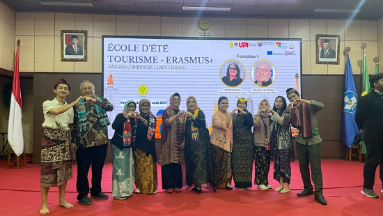 Mahasiswa Prodi Pendidikan Bahasa Perancis mengikuti École D’été Tourisme Erasmus+