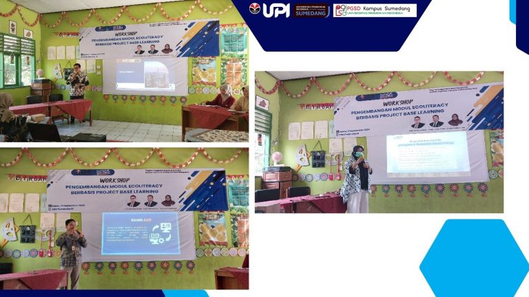 Program Studi PGSD Kampus UPI di Sumedang Menyelenggarakan  Workshop Pengembangan Modul Ecoliteracy Berbasis Project Base Learning
