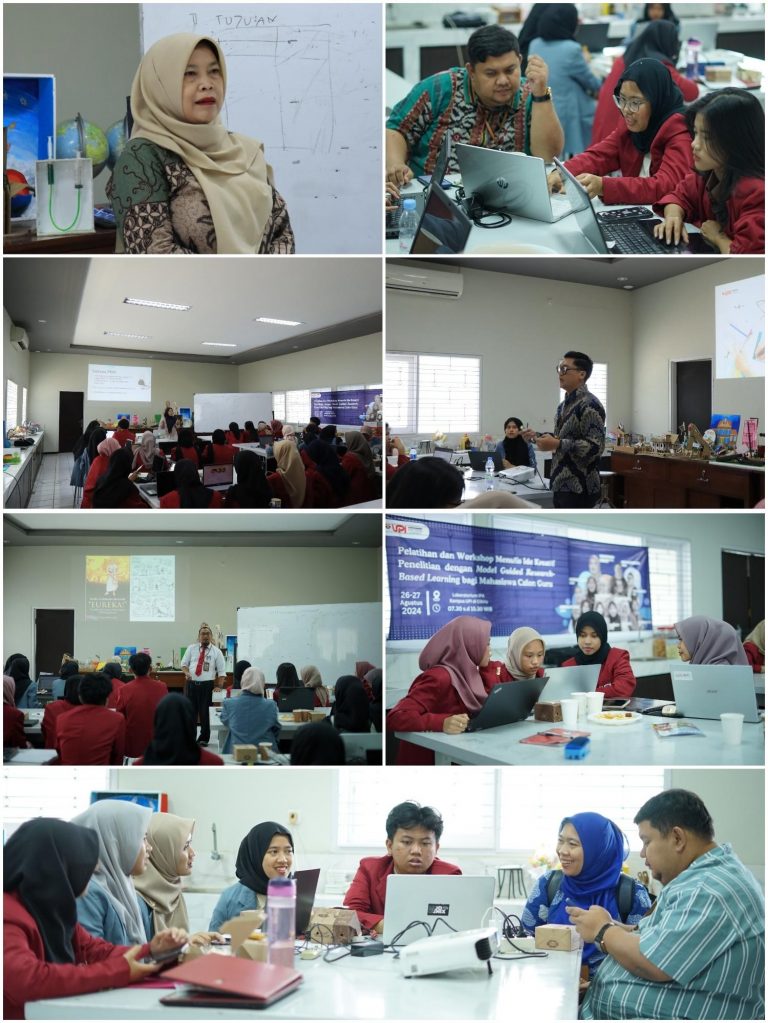 Pelatihan dan Workshop Menulis Ide Kreatif Penelitian dengan Model Guided Research-Based Learning
