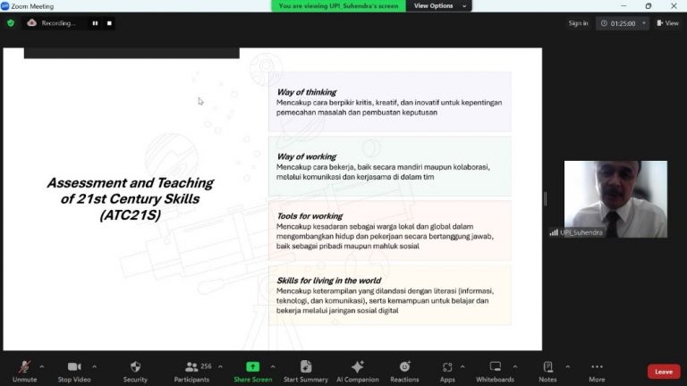 Tim PkM Prodi Pendidikan Matematika dan Prodi Matematika FPMIPA UPI Selenggarakan Webinar dan Lokakarya “Computational Thinking dalam Pembelajaran Matematika