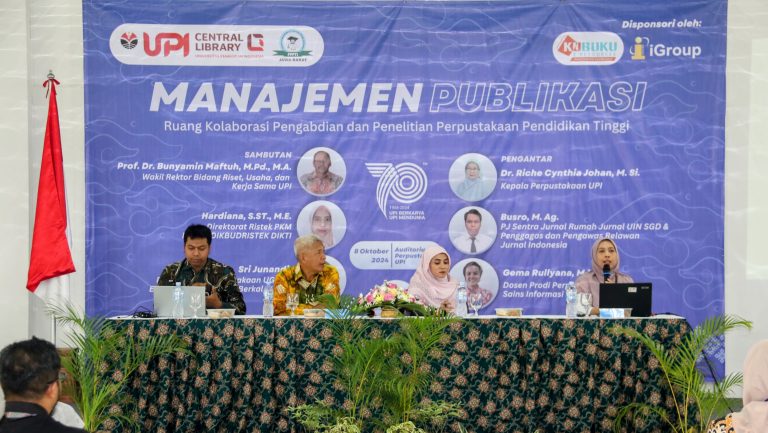 Seminar Nasional dan Workshop Manajemen Publikasi: Ruang Kolaborasi Pengabdian dan Penelitian Perpustakaan