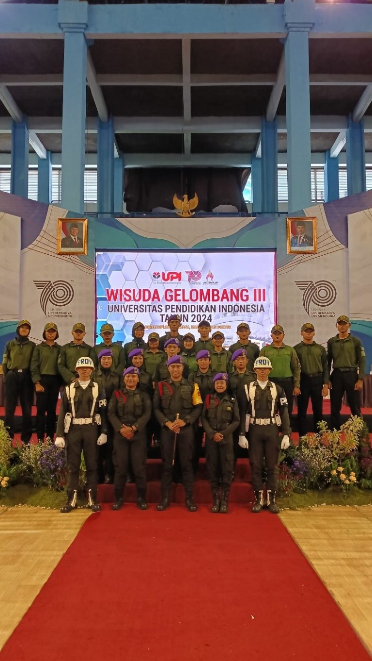 Menwa UPI Perkuat Keamanan di Wisuda Gelombang III: Implementasi Tanggung Jawab Sosial Mahasiswa