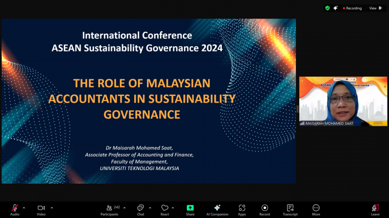 International Conference ASEAN Sustainability Governance 2024