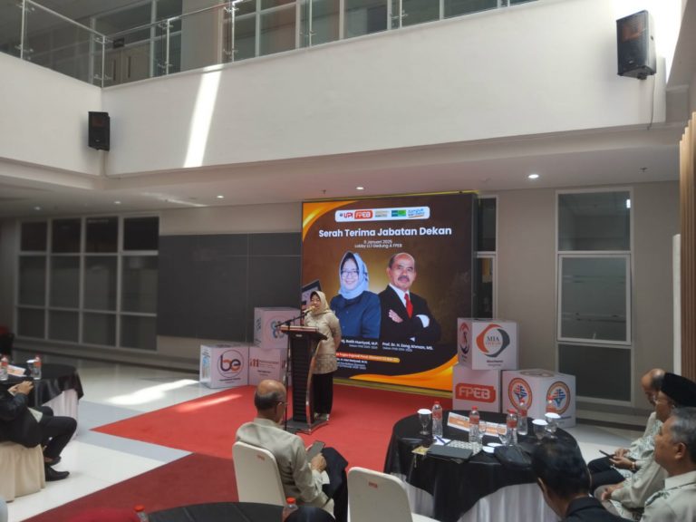 Serah Terima Jabatan Dekan FPEB, Begini Strategi  Prof Ratih Hurriyati Tingkatkan Reputasi Kelembagaan