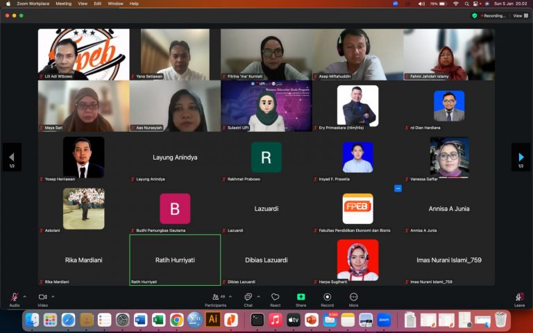 Tekankan Aspek Manajemen dan Kebaruan, Begini Program FPEB UPI Tingkatkan Kualitas Penulisan Proposal  Program Kreativitas Mahasiswa