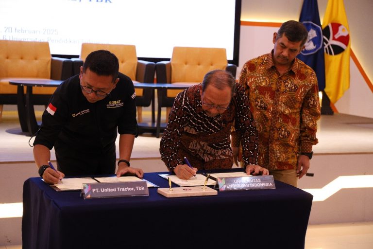 Kolaborasi Pendidikan dan Industri, UPI dan PT. United Tractors Tbk. Jalin Kerja Sama Strategis