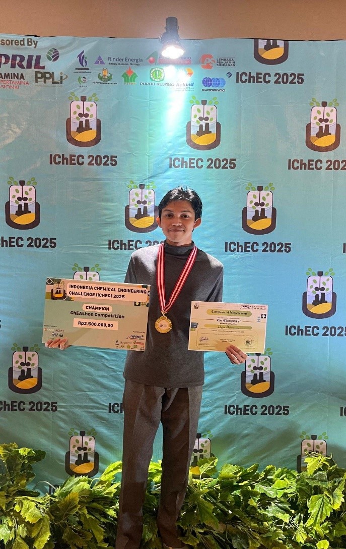 Mahasiswa Prodi Pendidikan Bisnis Unjuk Prestasi di ChEAton 2025, Raih Juara Pertama Inovasi Limbah Akar Sayuran